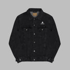 Stylish Unisex Embroidered Denim Jacket, Casual Fashion, Streetwear.