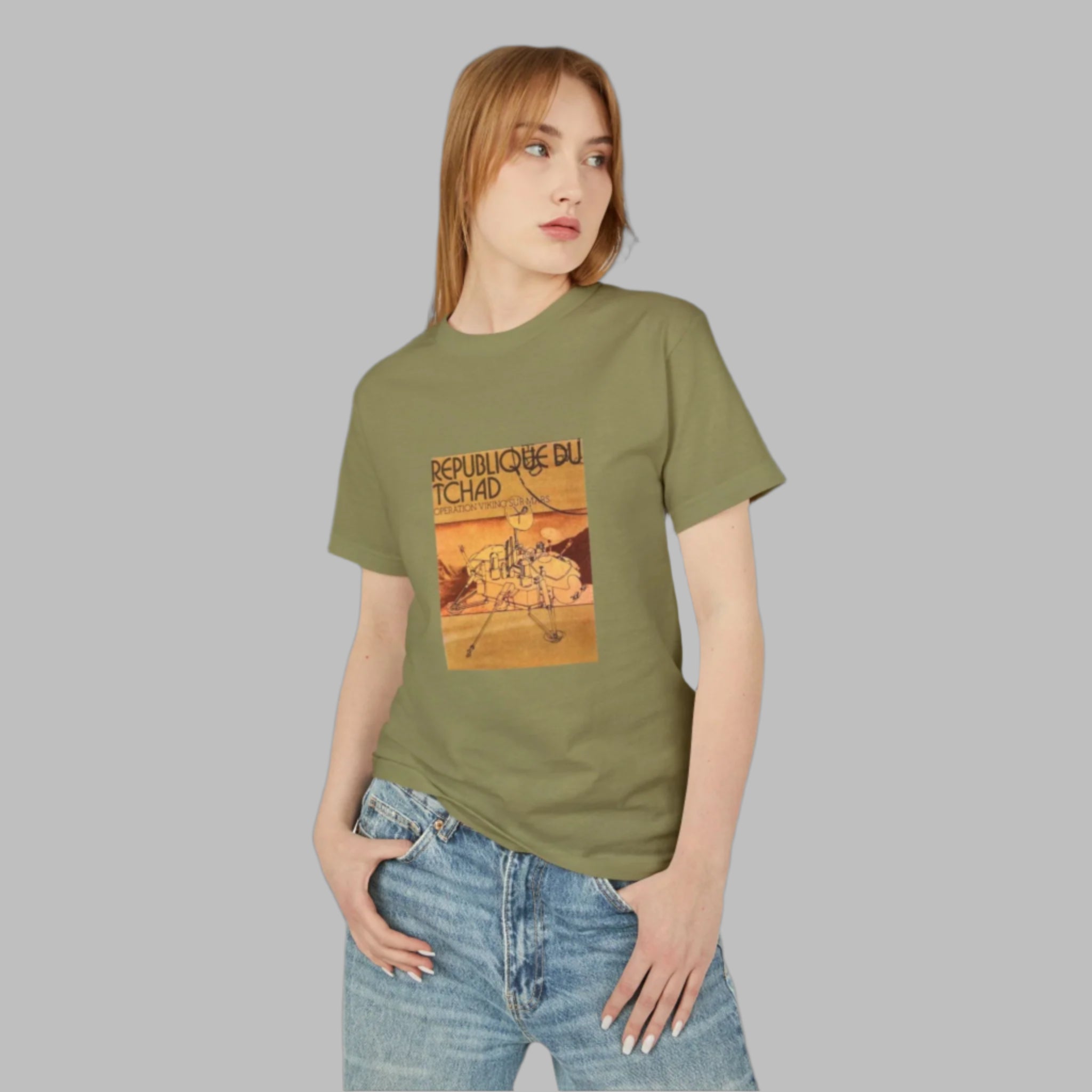 Chad Vintage-Inspired Graphic Tee, Unisex Cotton T-Shirt, Retro Style Shirt.
